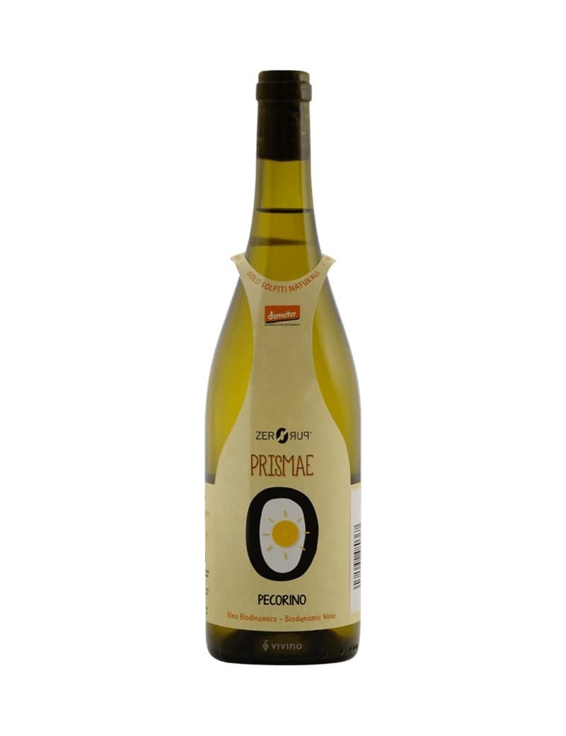 Vino Naturale Pecorino IGP 75cl Prismae Zeropuro Orsogna