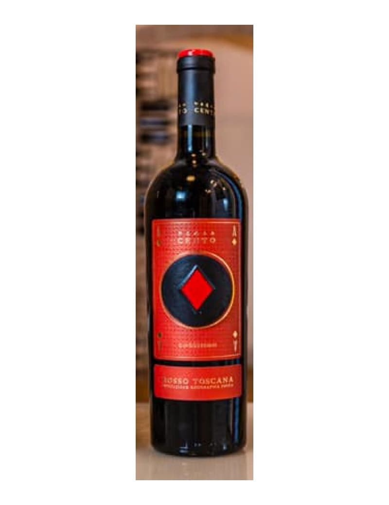 Vino Rosso di Toscana 75cl Asso Quadri 4cento Cinquesegni